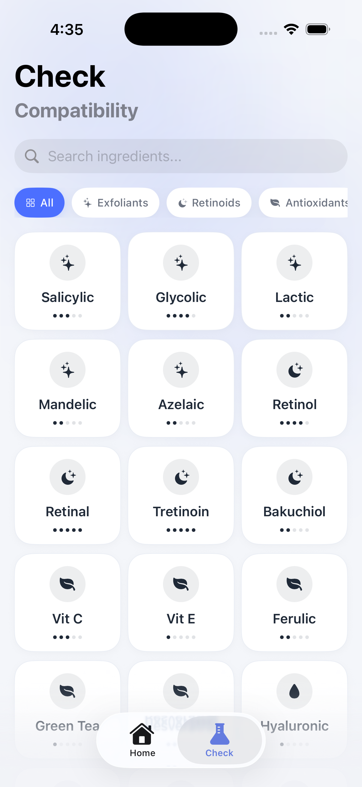 DermaSync+ Compatibility Checker